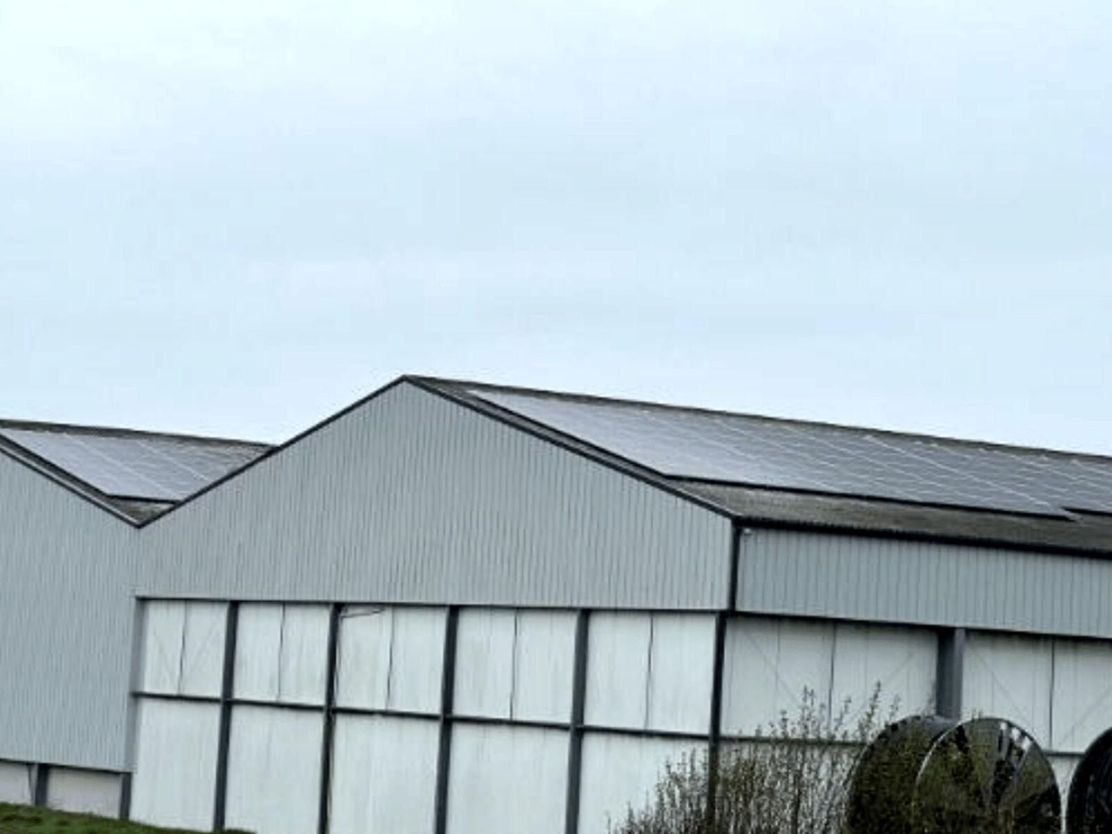 Bâtiment agricole en fibrociment, Sains-lès-Marquion